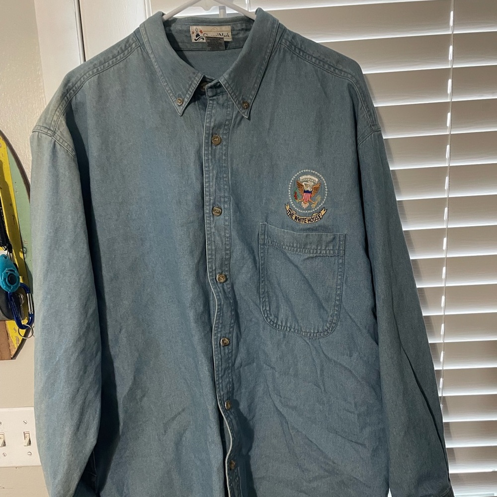 Vintage Jean Button Up